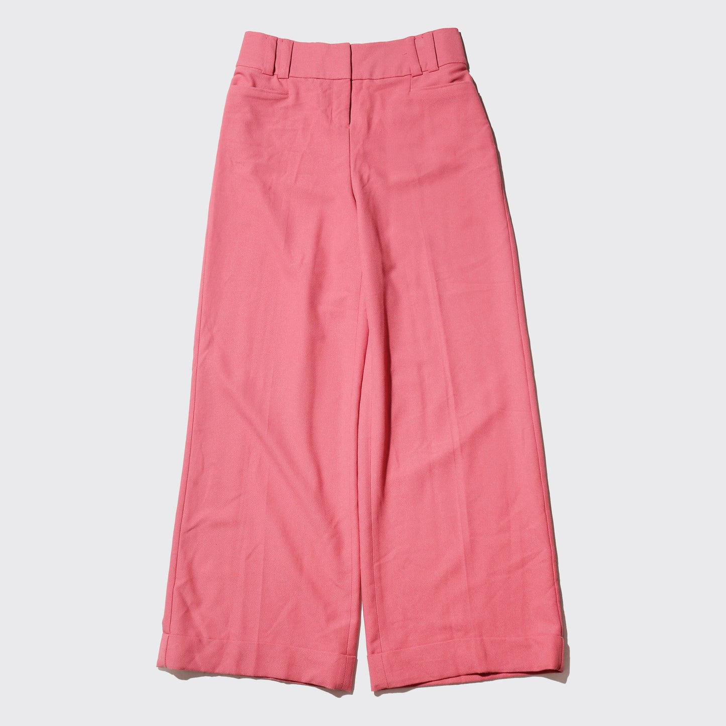 vintage barbie wide leg pique trousers