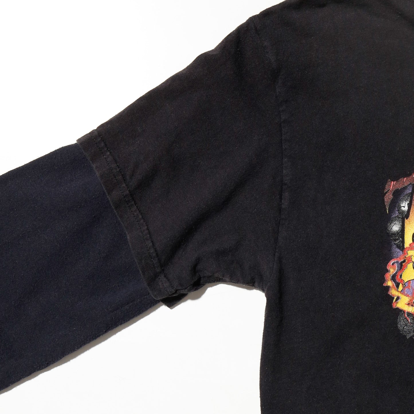*one-off hybrid hooded cut sew