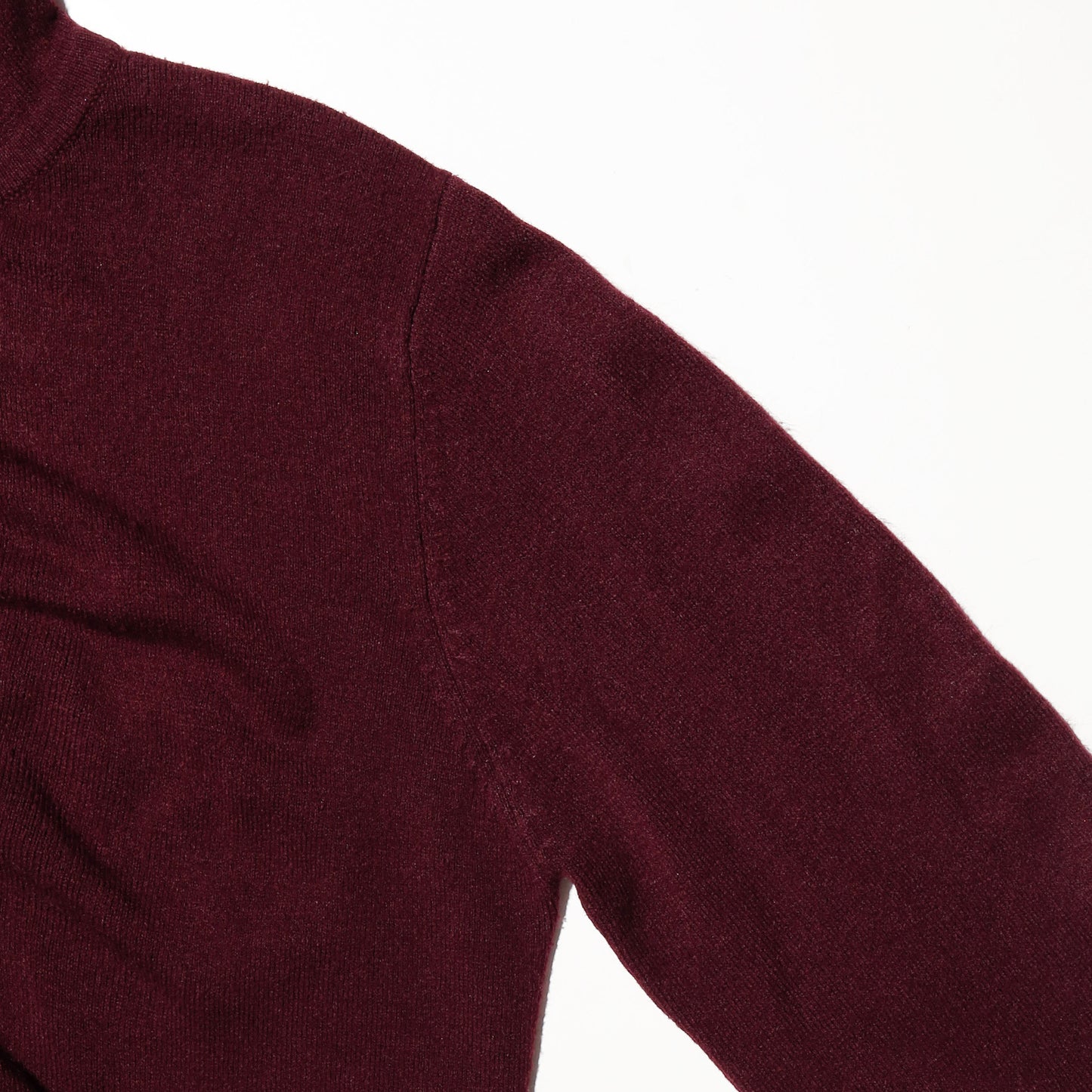 vintage eylet fur knit hoodie