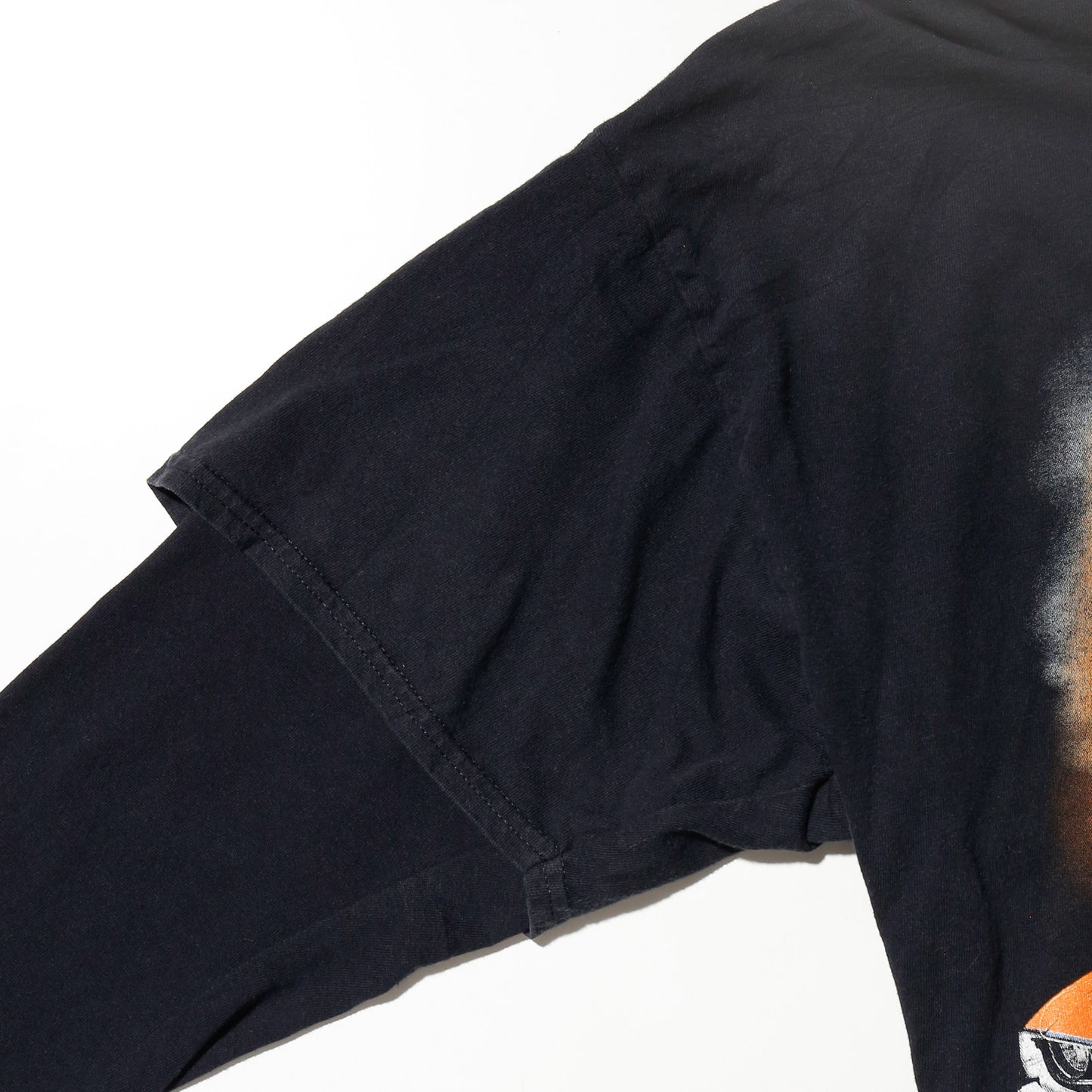 *one-off hybrid hooded cut sew