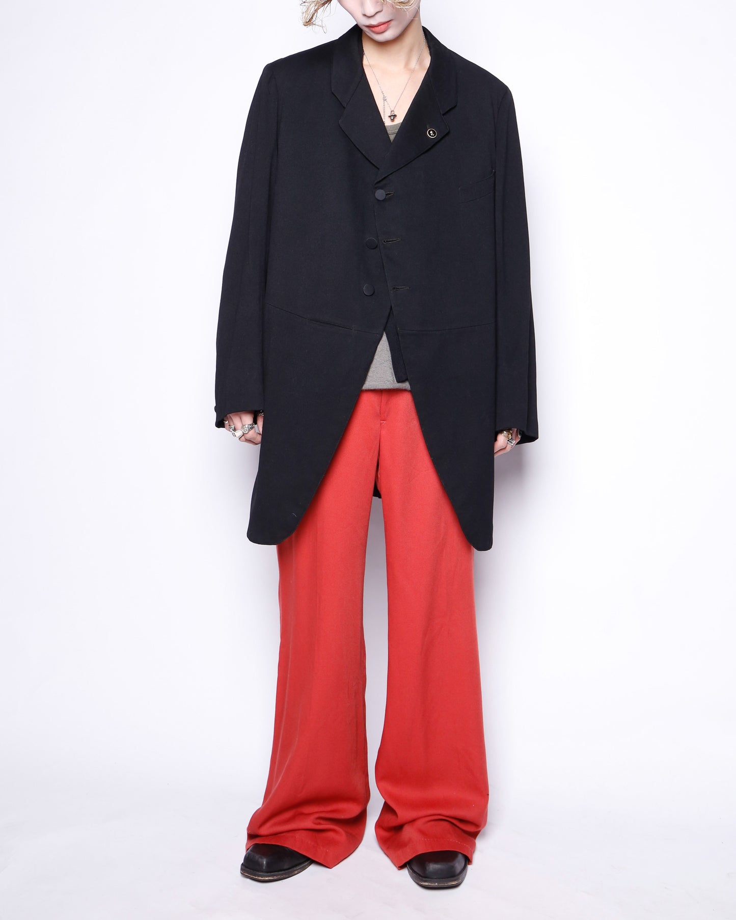 vintage gabardine morning coat