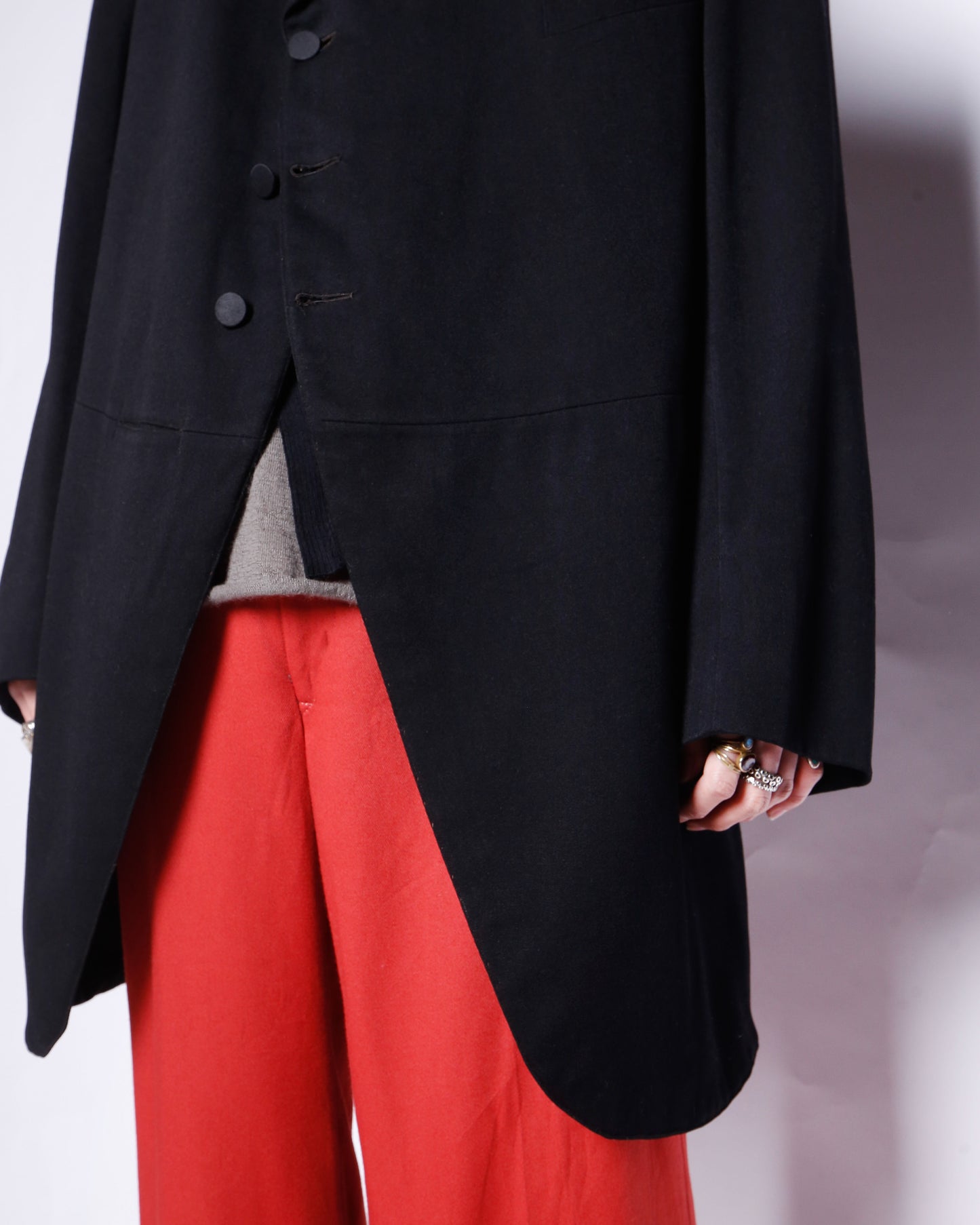 vintage gabardine morning coat