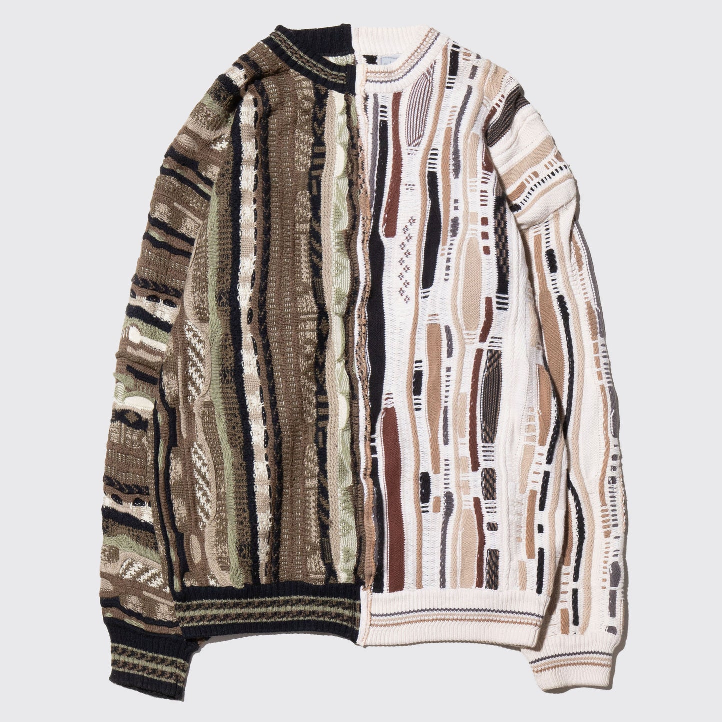 remake docking 3d knit sweater