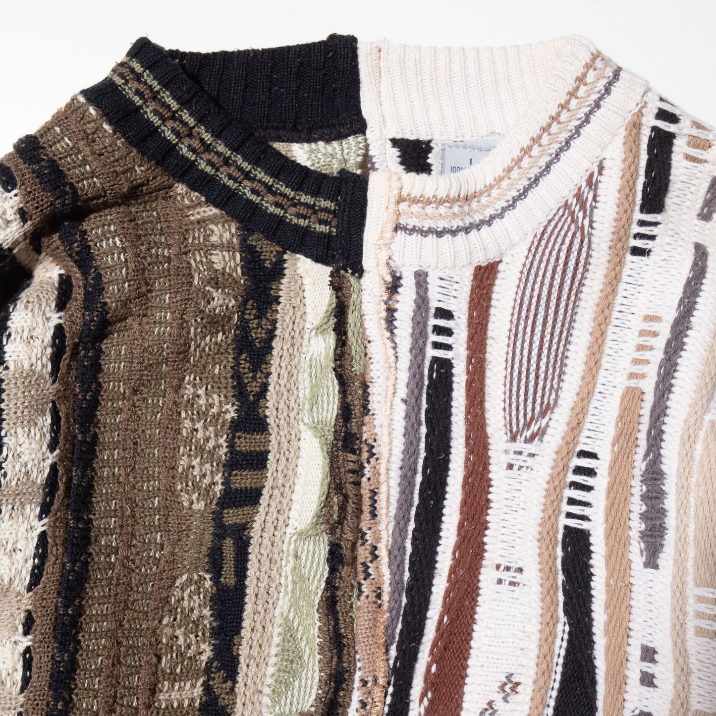 remake docking 3d knit sweater