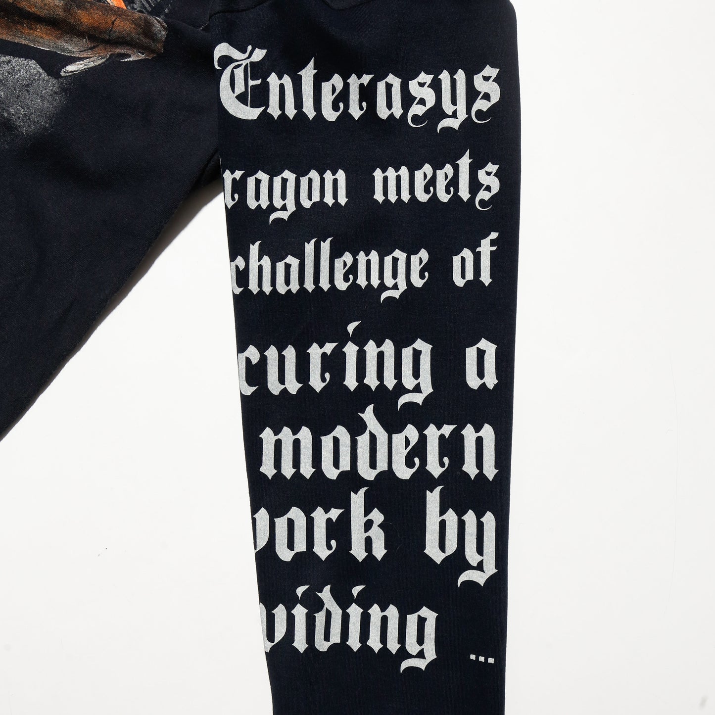 *one-off hybrid hoodie cut sew