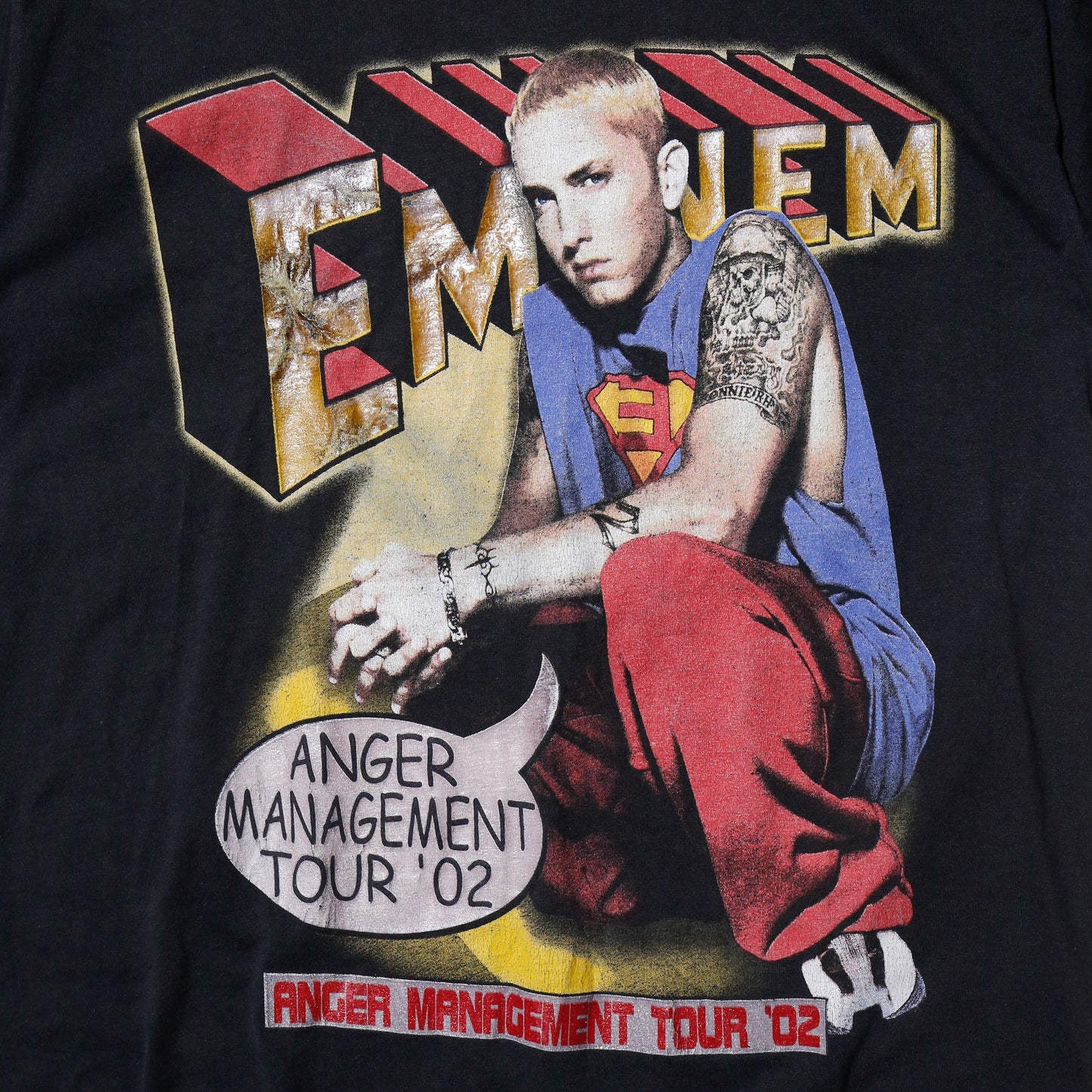 vintage 2002's Eminem "Anger Management Tour" t-shirt