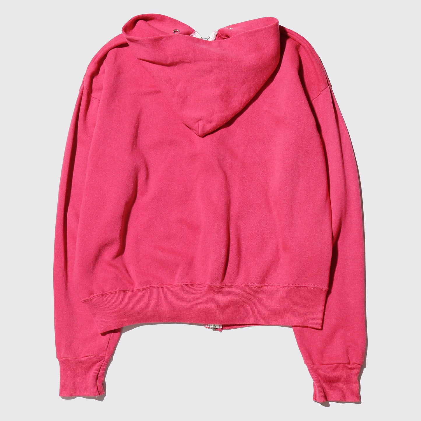 vintage 80's patched pink hoodie