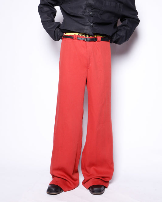 vintage 70's wide leg flare trousers