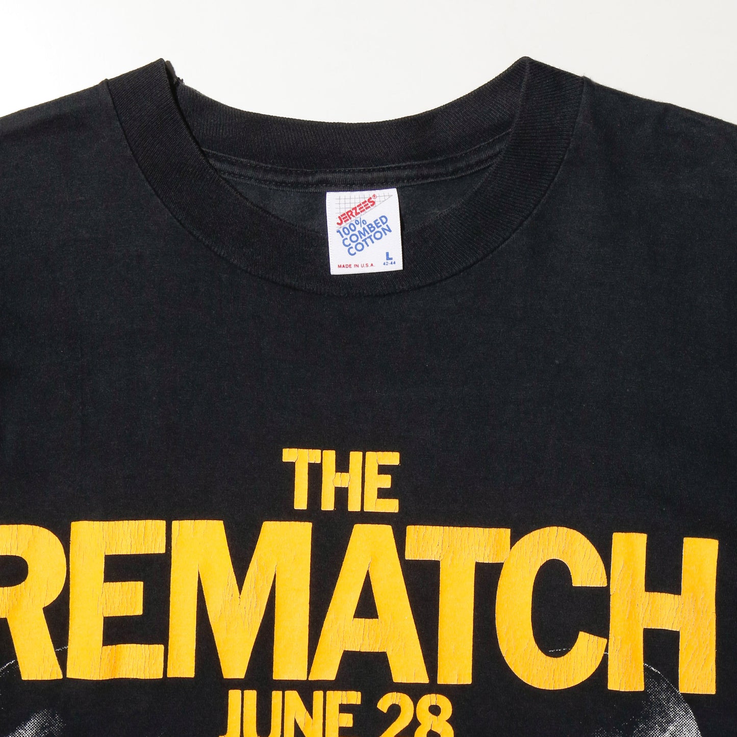 vintage 1991's Mike Tyson vs. Donovan Ruddock the rematch t-shirt