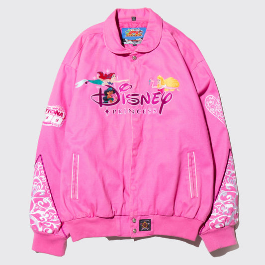 vintage jeff hamilton disney princess nascar jacket