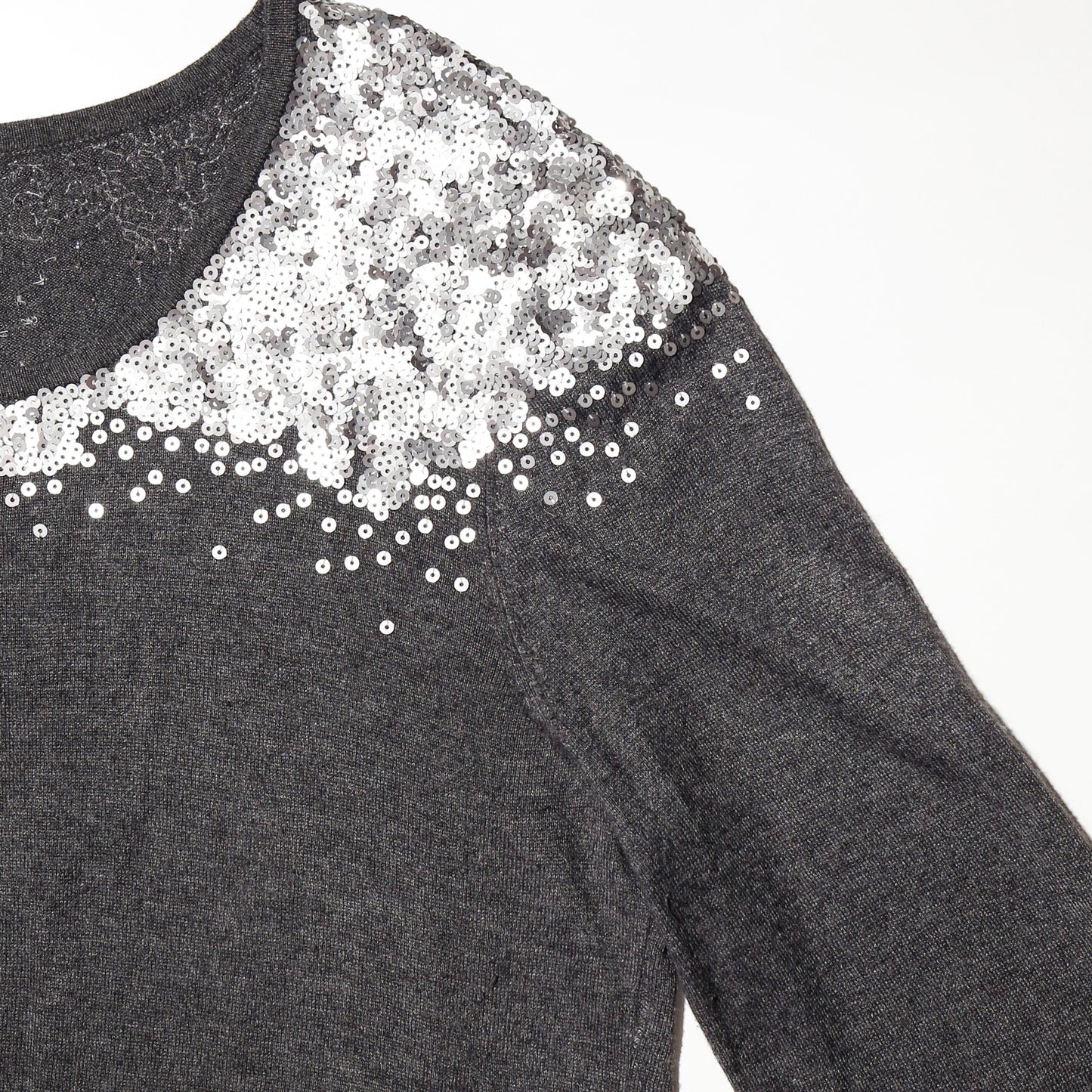 vintage spangle knit cut sew