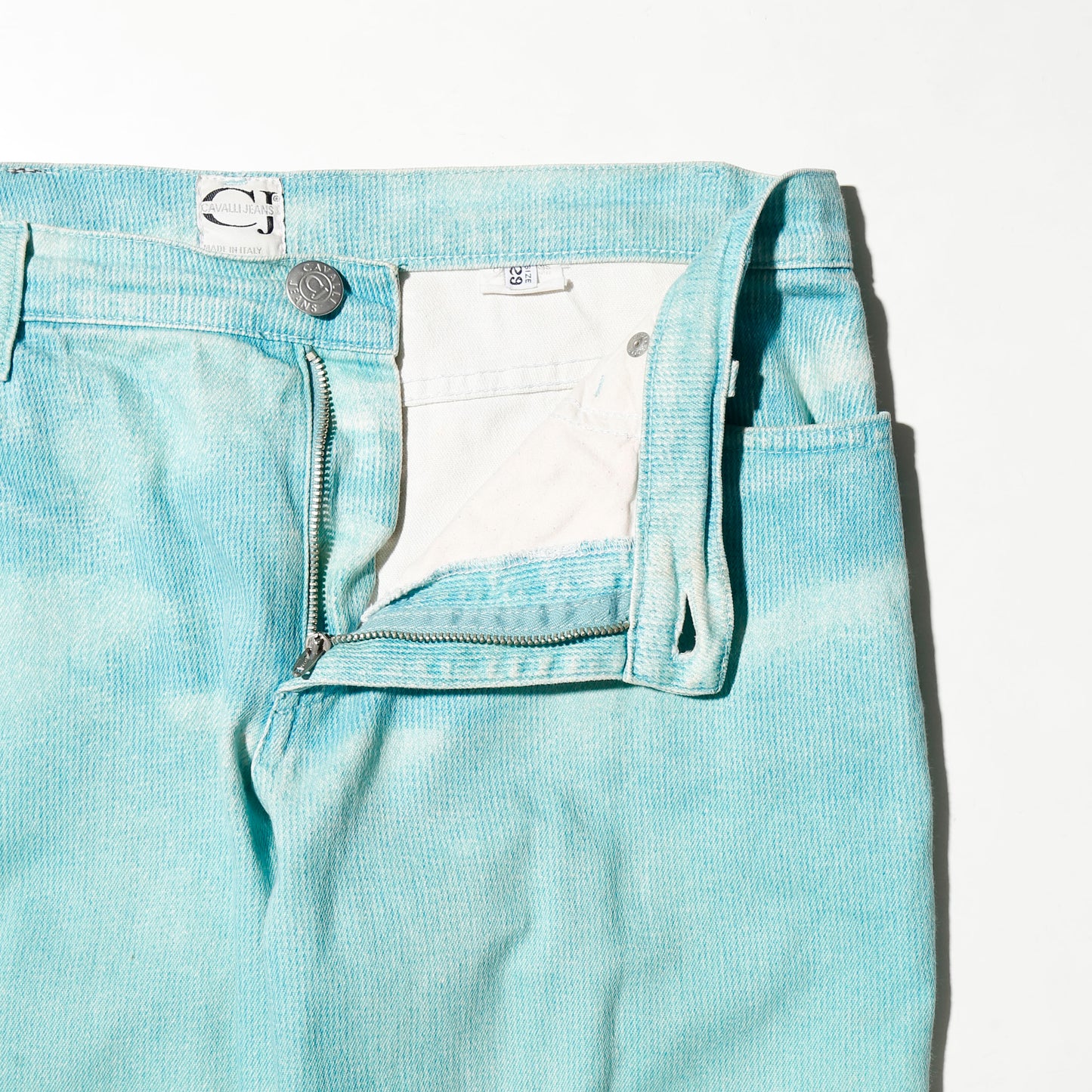 vintage 00's cavallie jeans gradient sky flare jeans