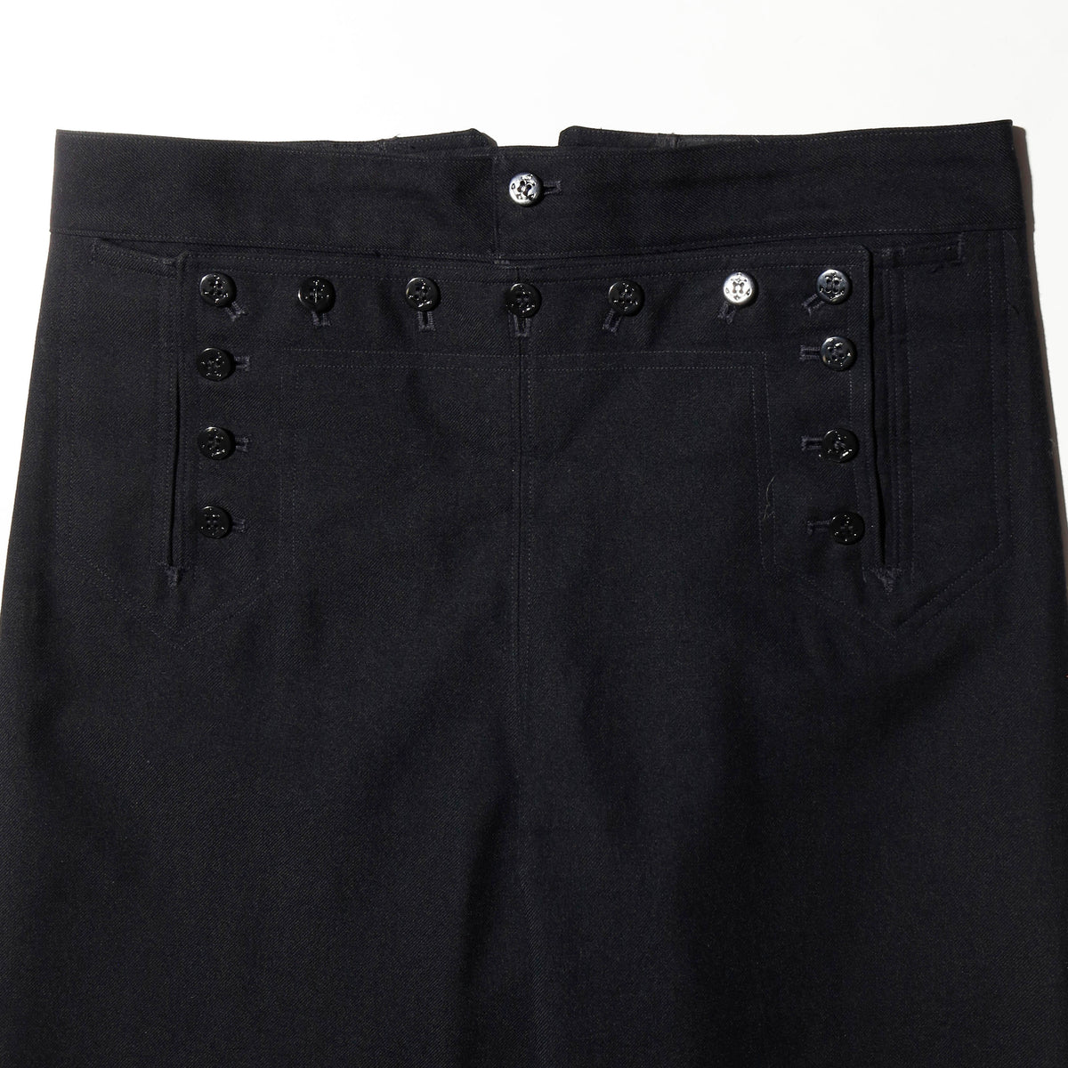 vintage twill sailor trousers