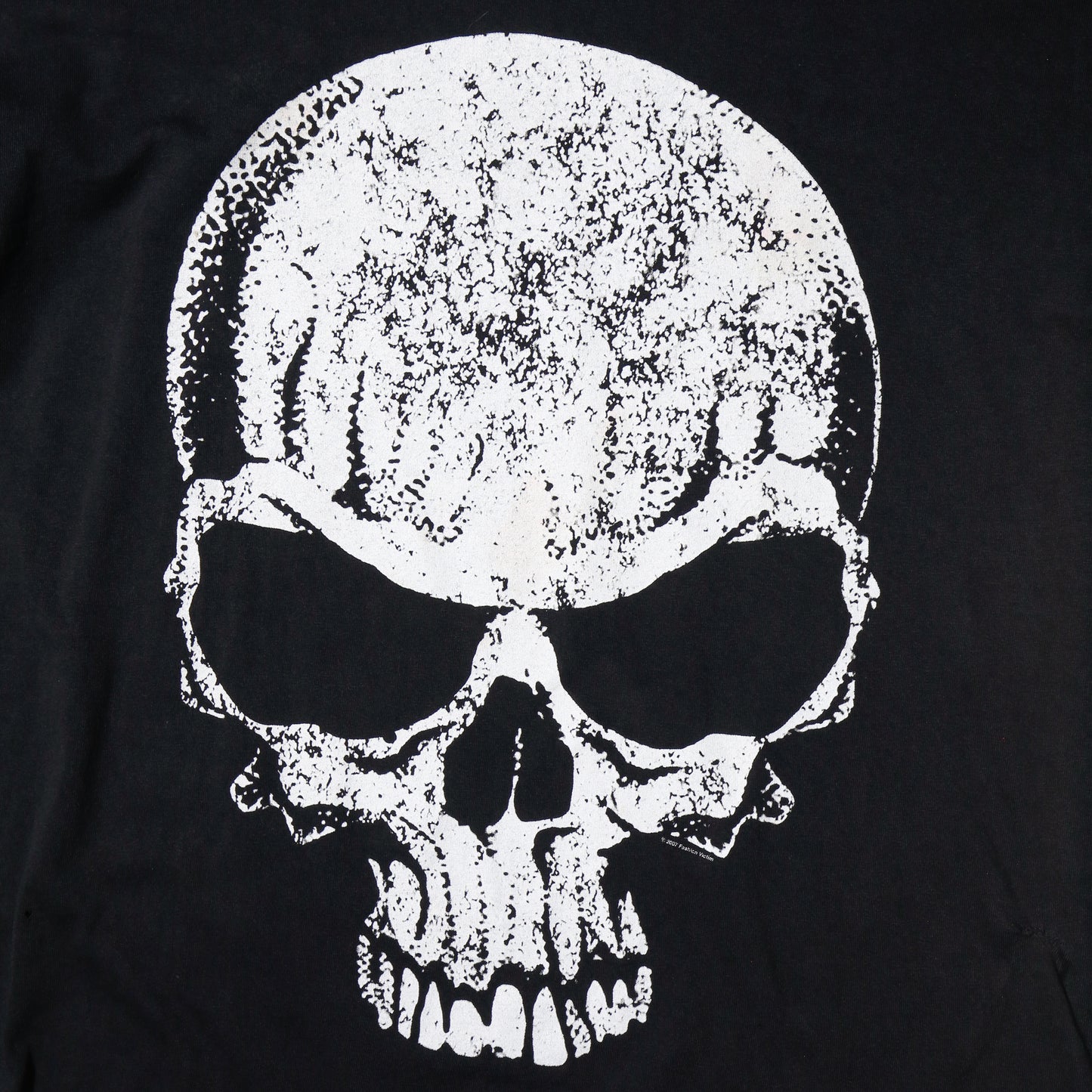 vintage 07's Fashion Victim skull t-shirt