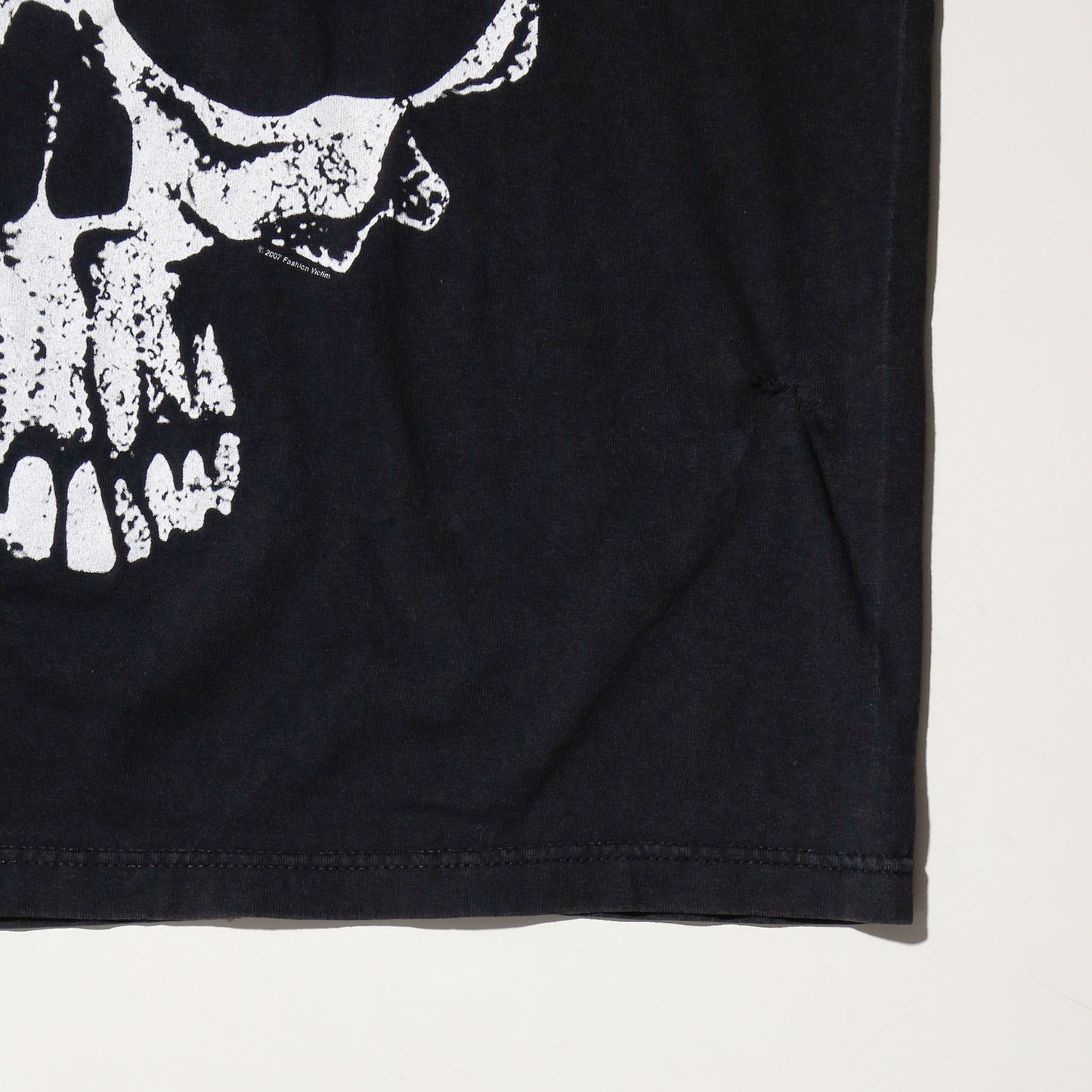 vintage 07's Fashion Victim skull t-shirt