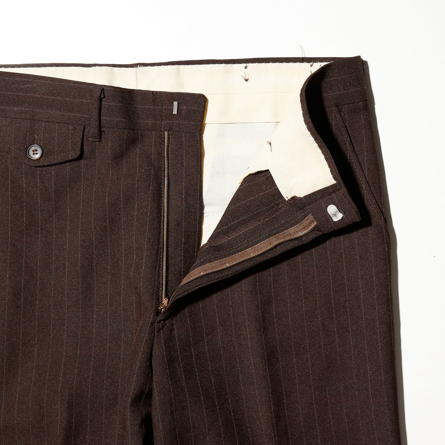 vintage 70's.stripe flare slacks