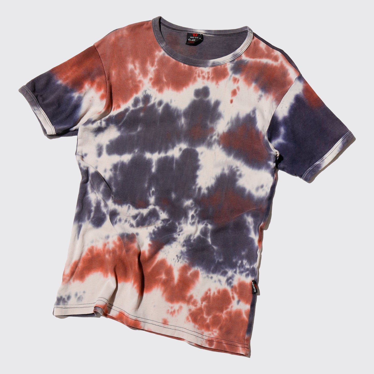 vintage tie dye ringer t-shirt