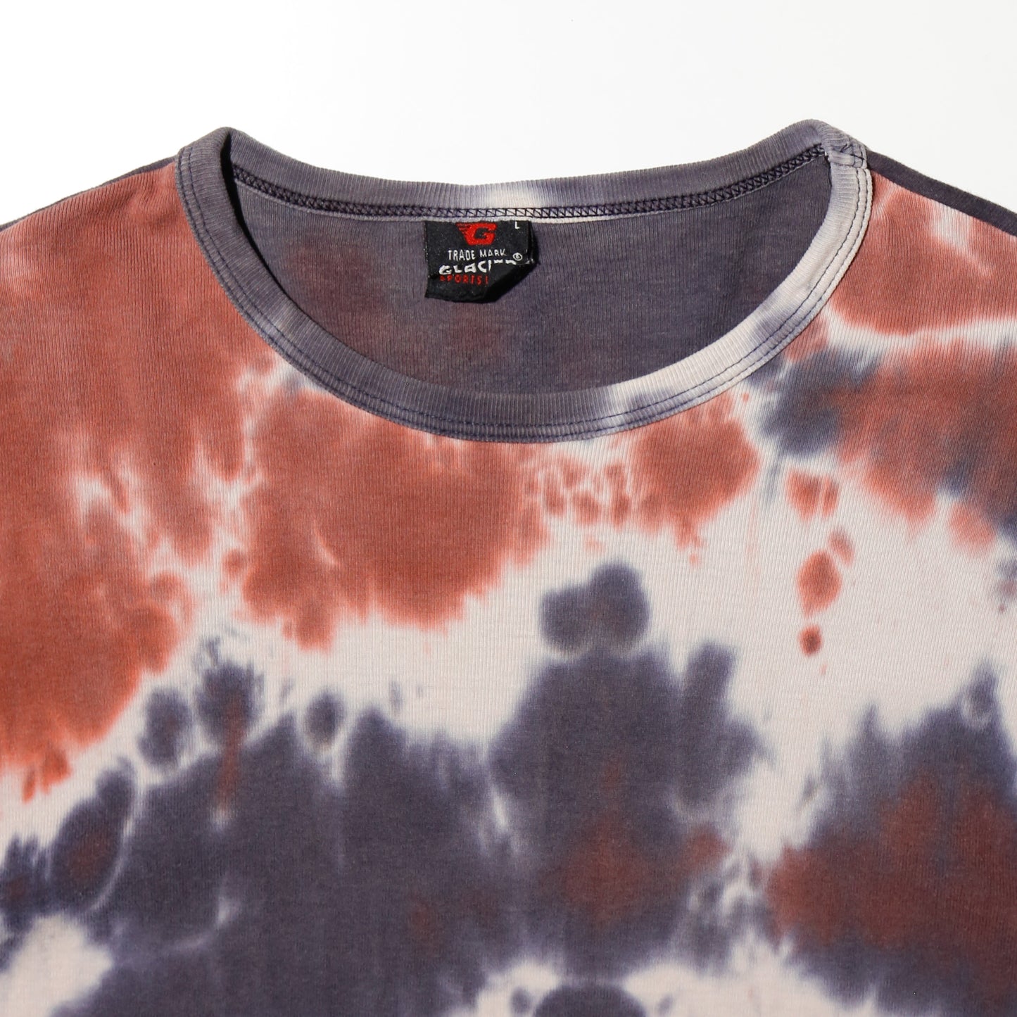vintage tie dye ringer t-shirt