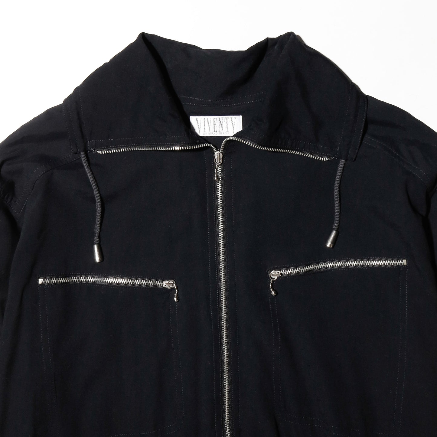 vintage half zip rayon pullover