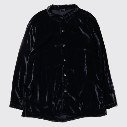 vintage velvet loose shirt