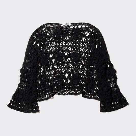 vintage 90's vivienne tam crochet pullover
