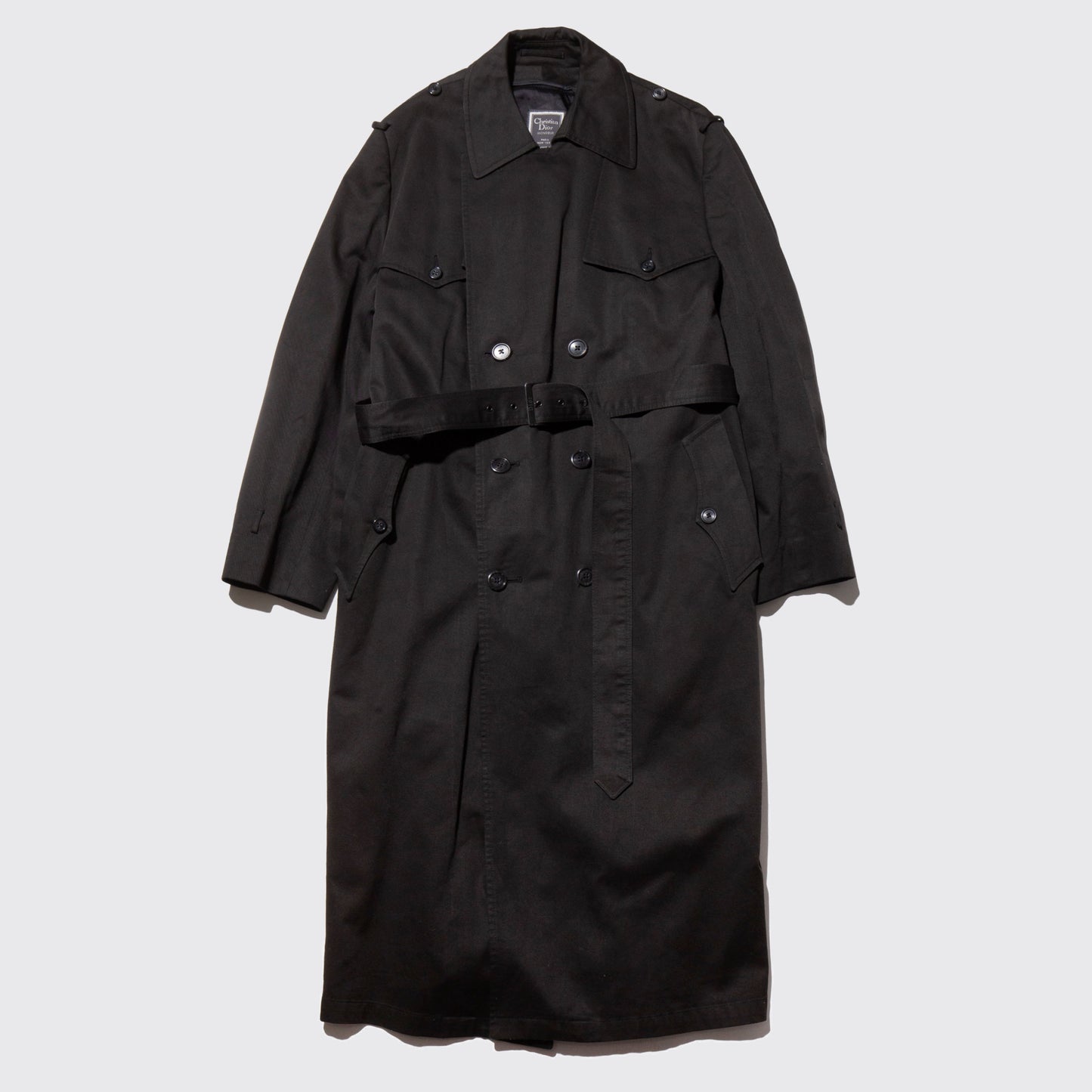 vintage 80's Dior trench coat with liner