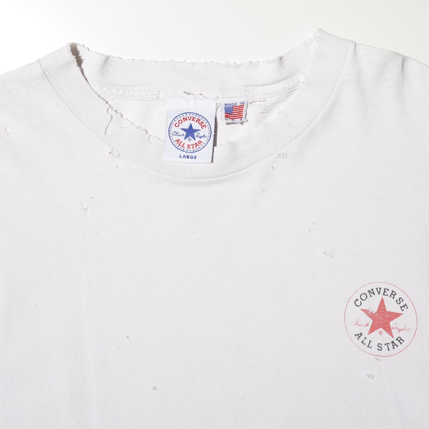 vintage 90's converse Dennis Rodman broken t-shirt