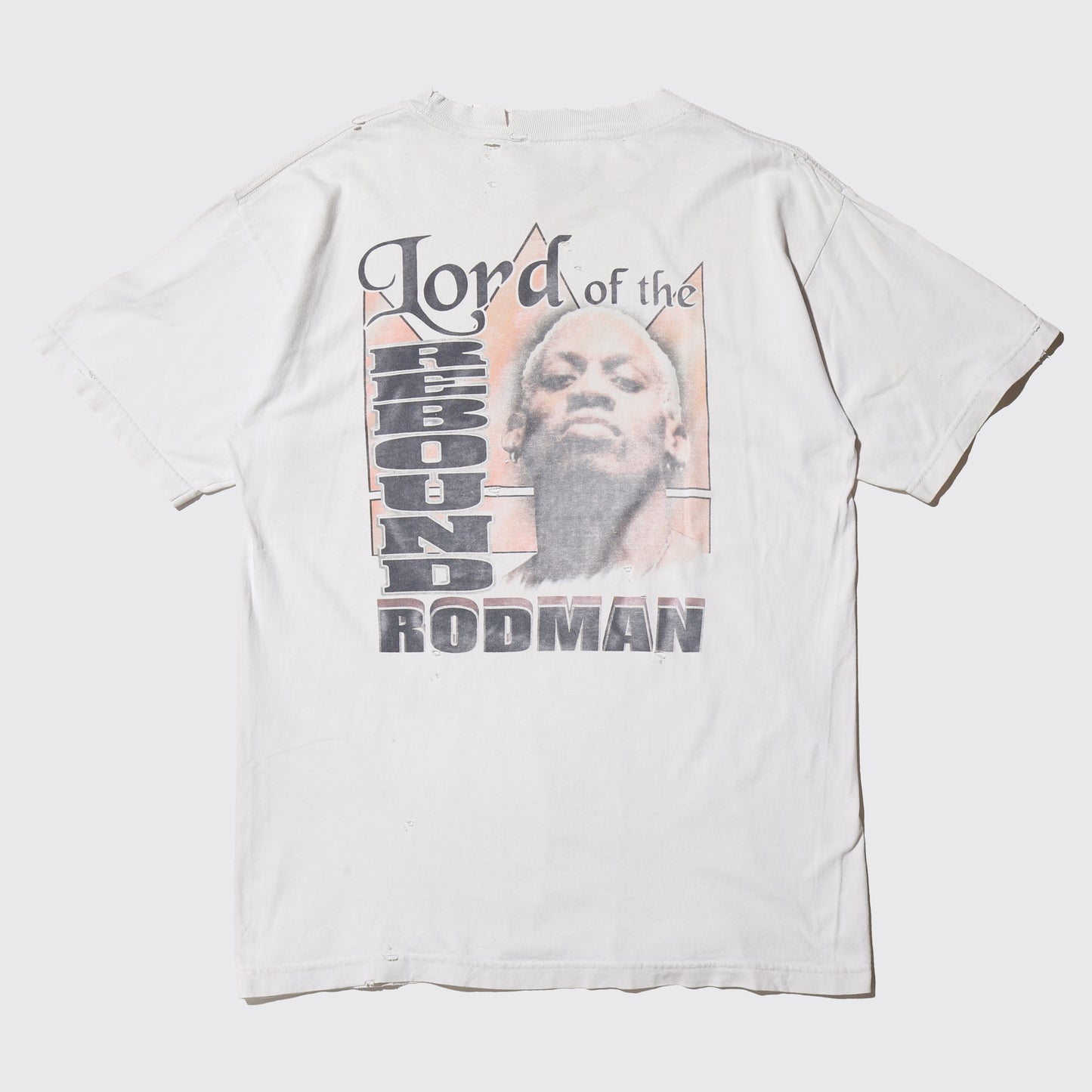 vintage 90's converse Dennis Rodman broken t-shirt