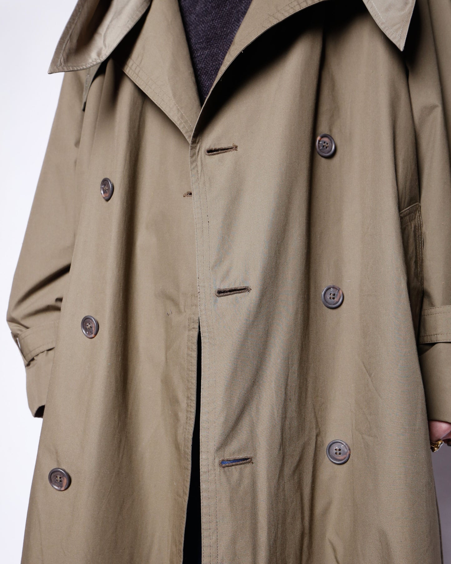 vintage london fog trench coat , with hoodie/detachable liner