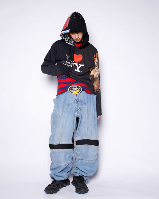 vintage 00's icon motocross baggy jeans