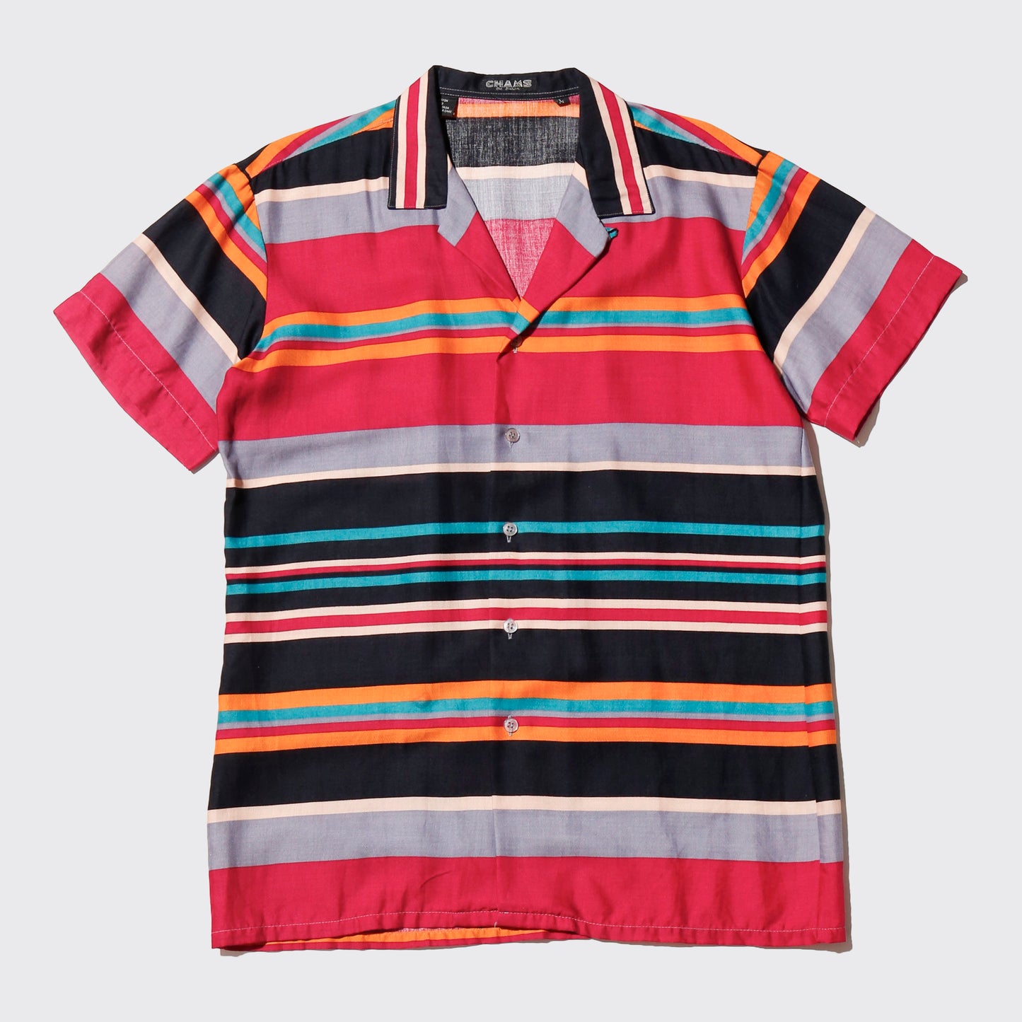 vintage colorful border camp h/s shirt