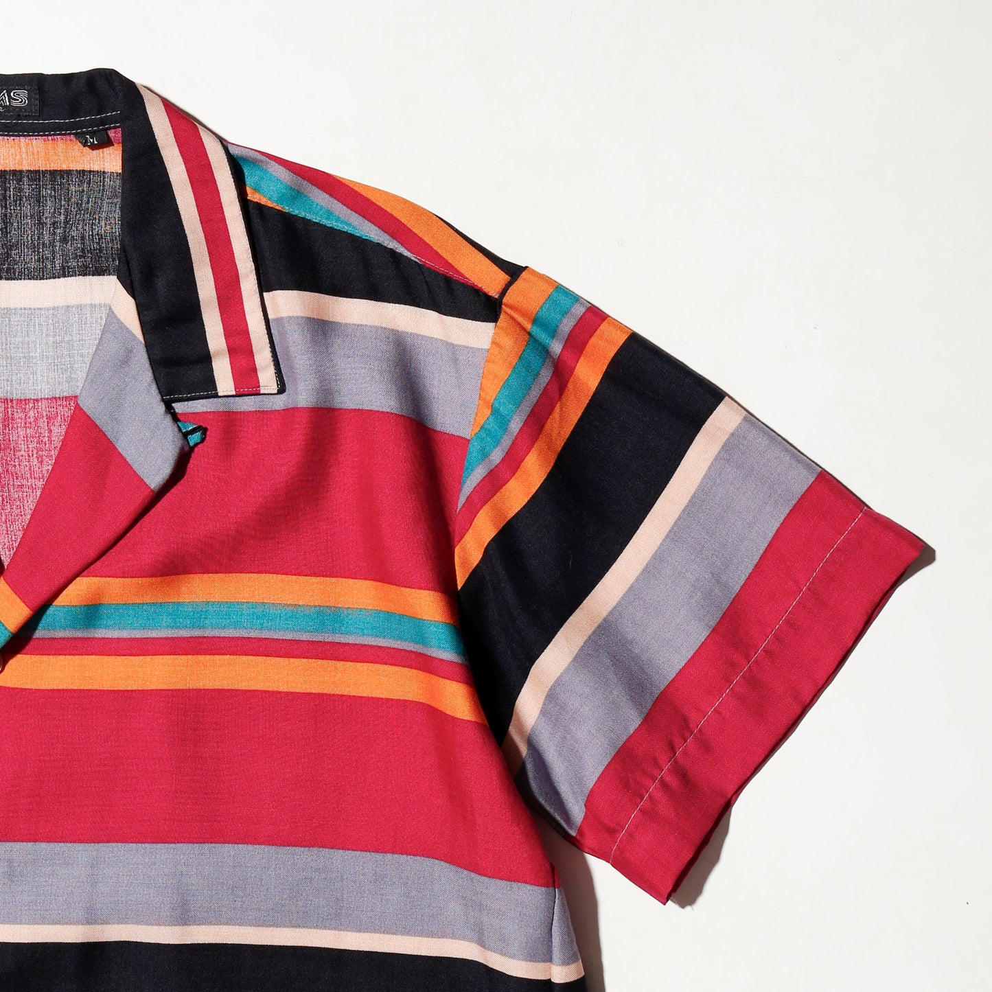 vintage colorful border camp h/s shirt