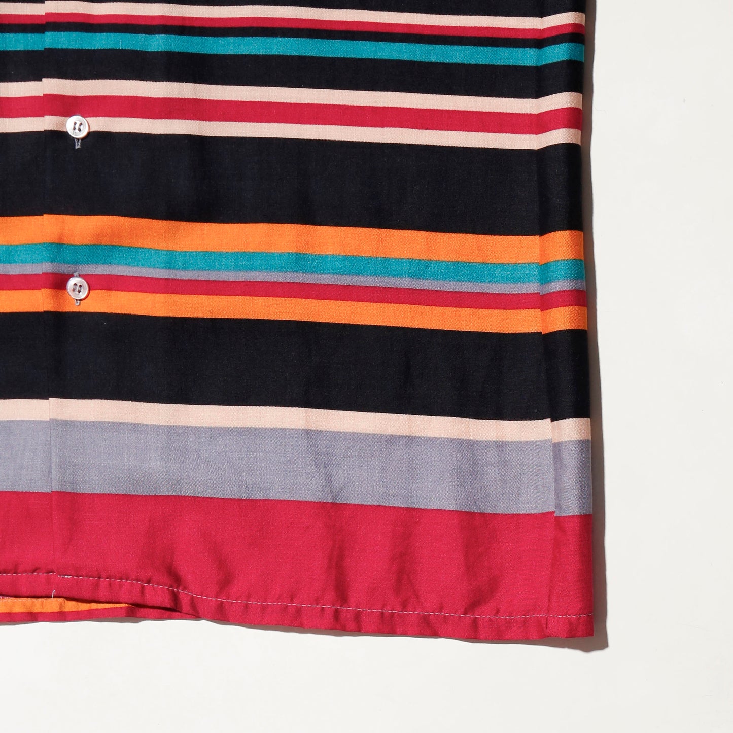 vintage colorful border camp h/s shirt