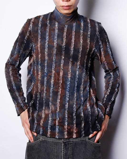 vintage frill acid l/s