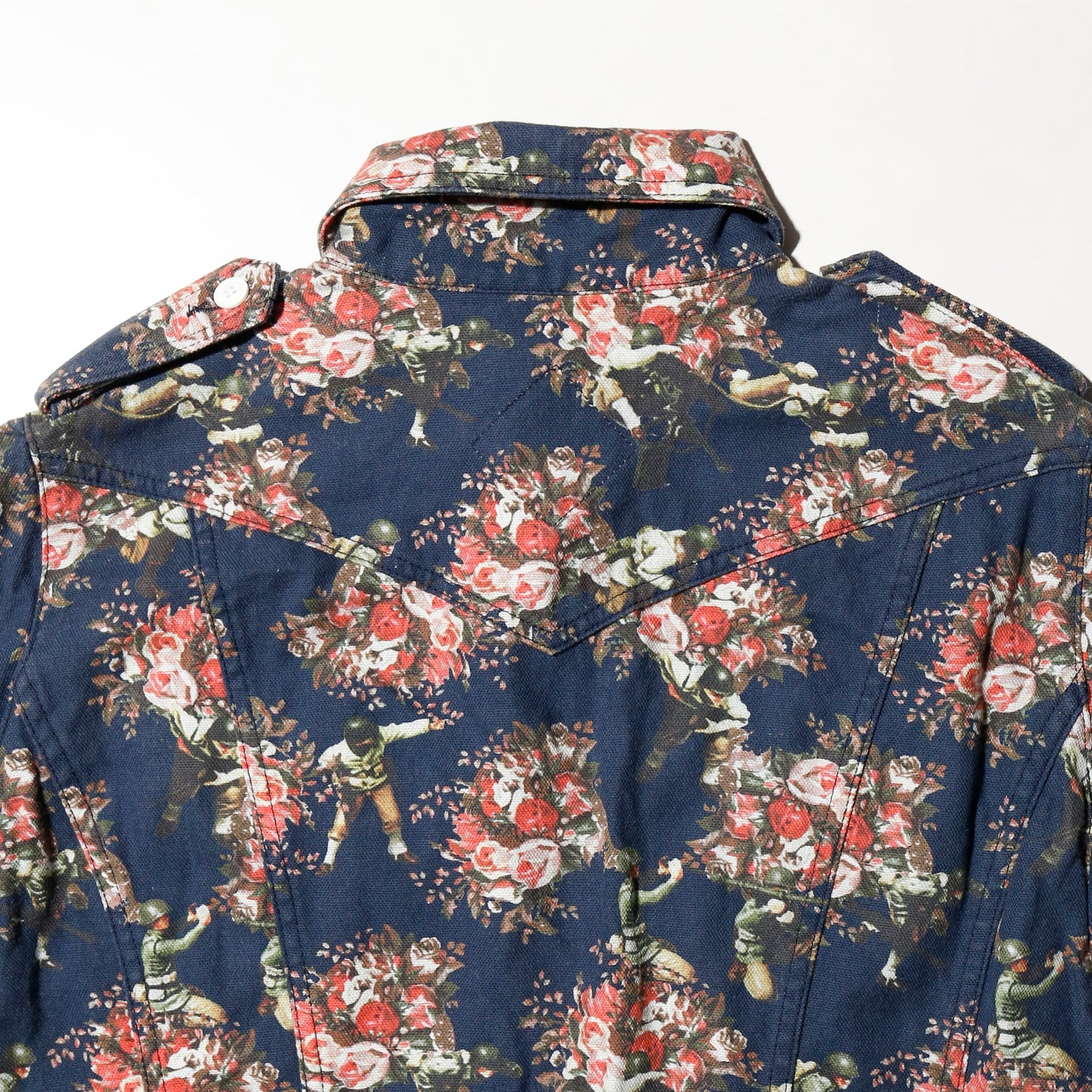 late00's Phenomenon×Dresscamp×Liquor woman&tears flower soldier jump suits