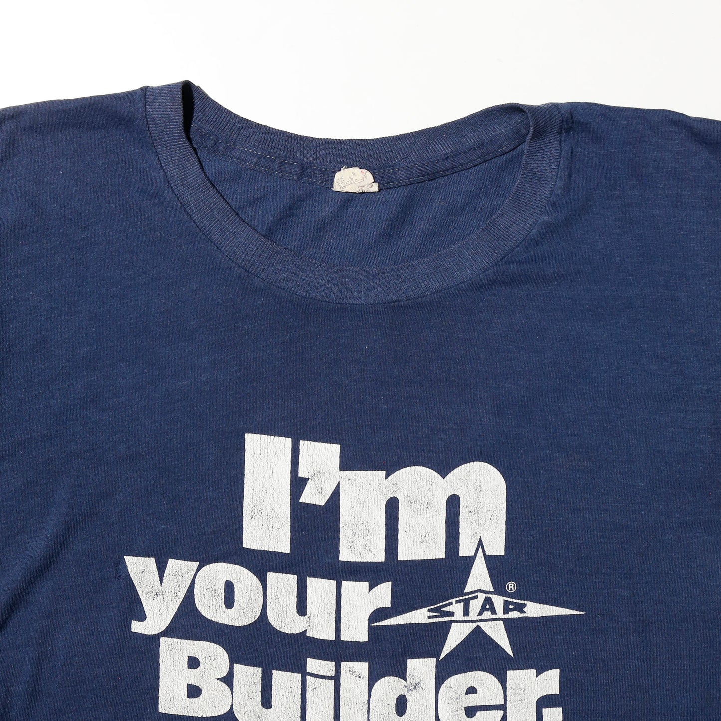 vintage 90's "I'm your builder" t-shirt