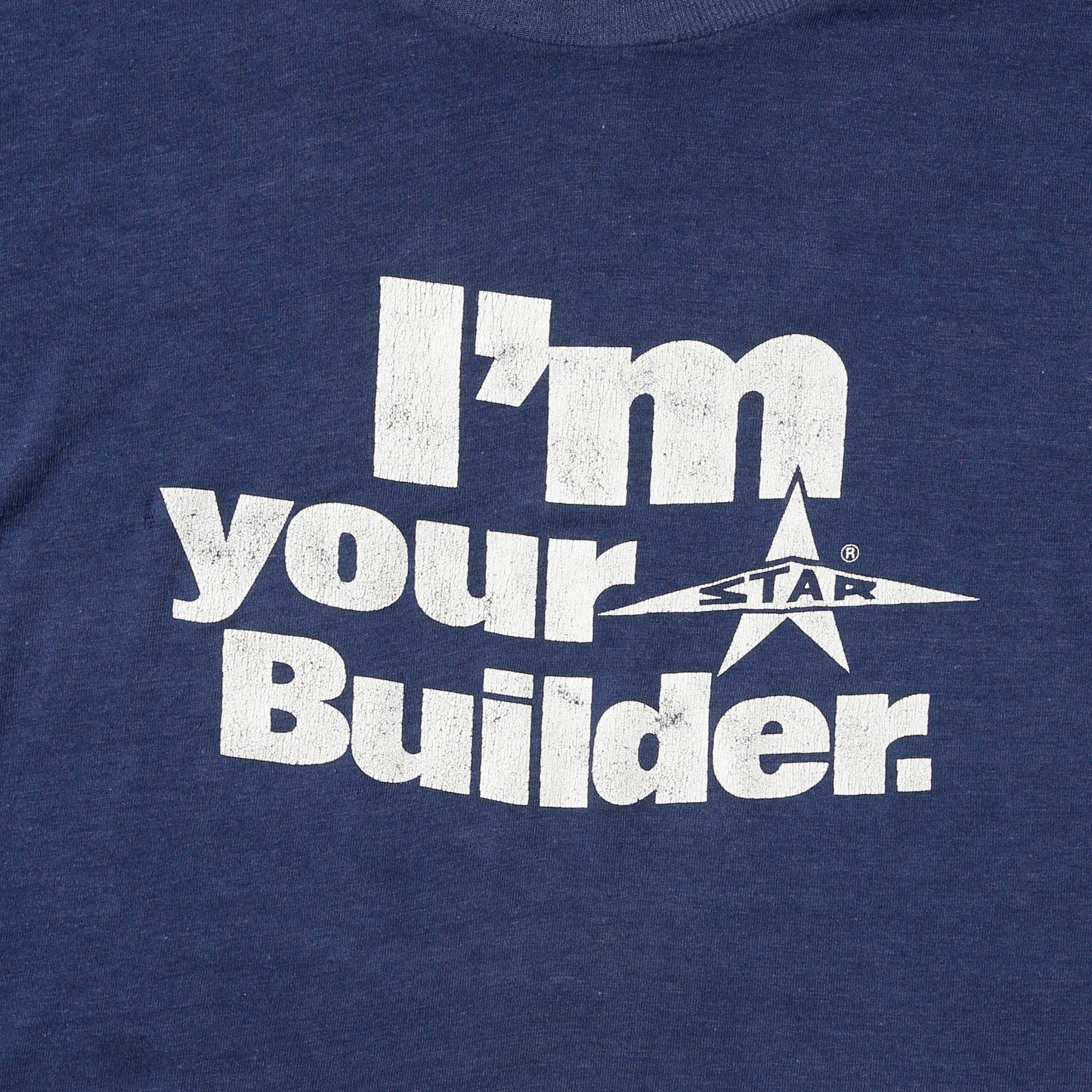 vintage 90's "I'm your builder" t-shirt