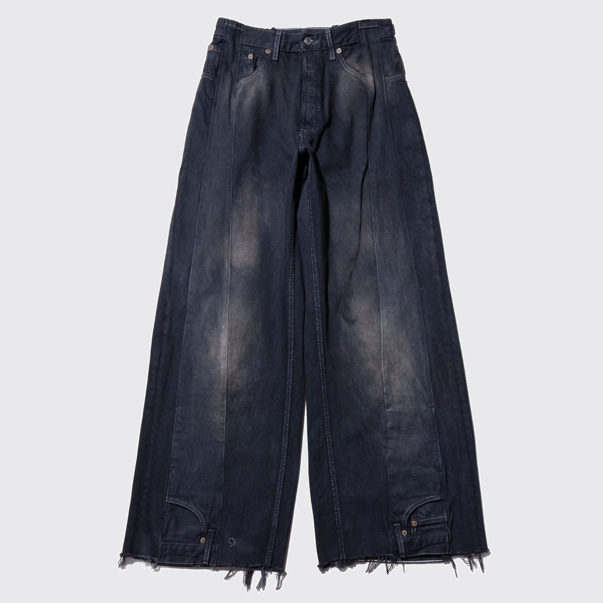 noill remake upside down jeans