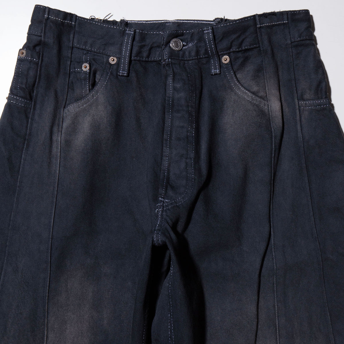 noill remake upside down jeans