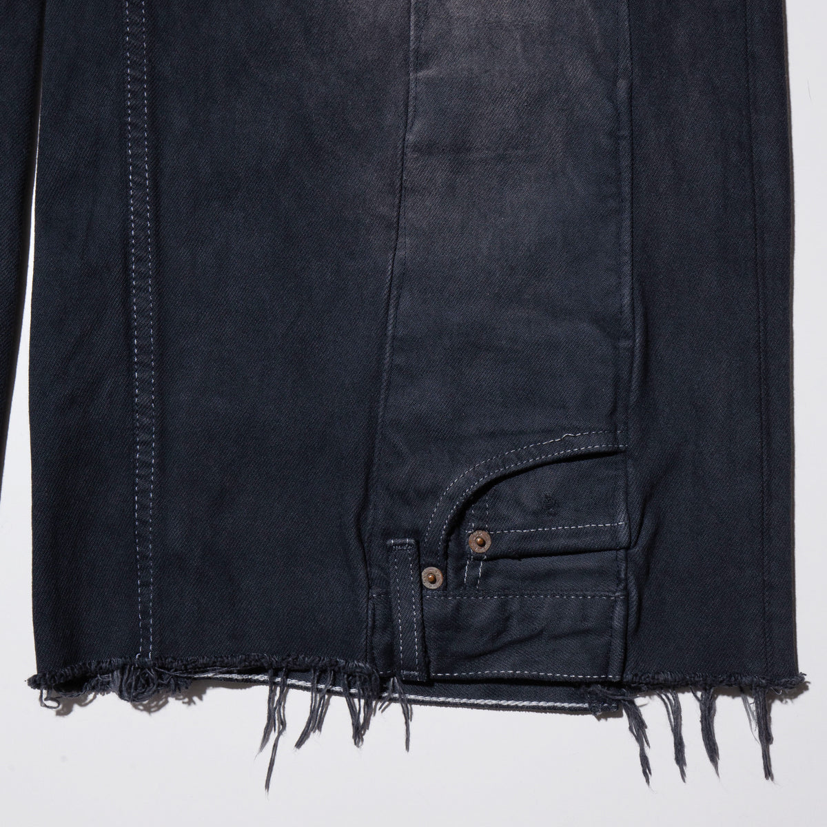 noill remake upside down jeans