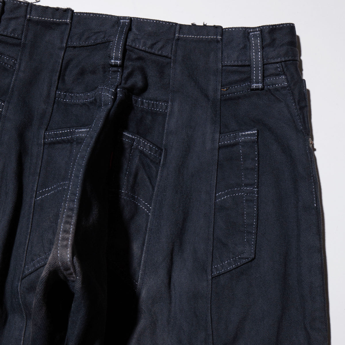 noill remake upside down jeans