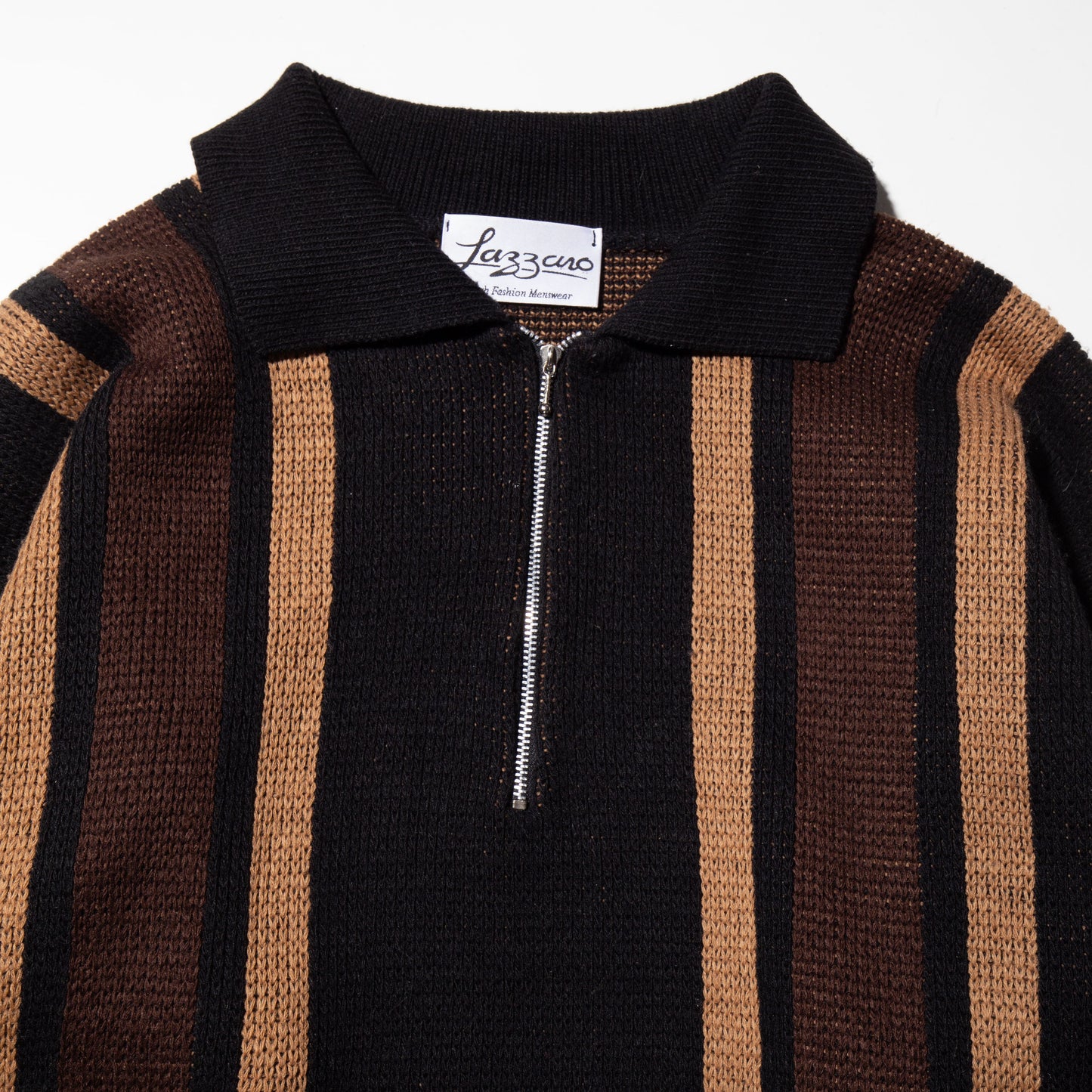 vintage line half zip sweater