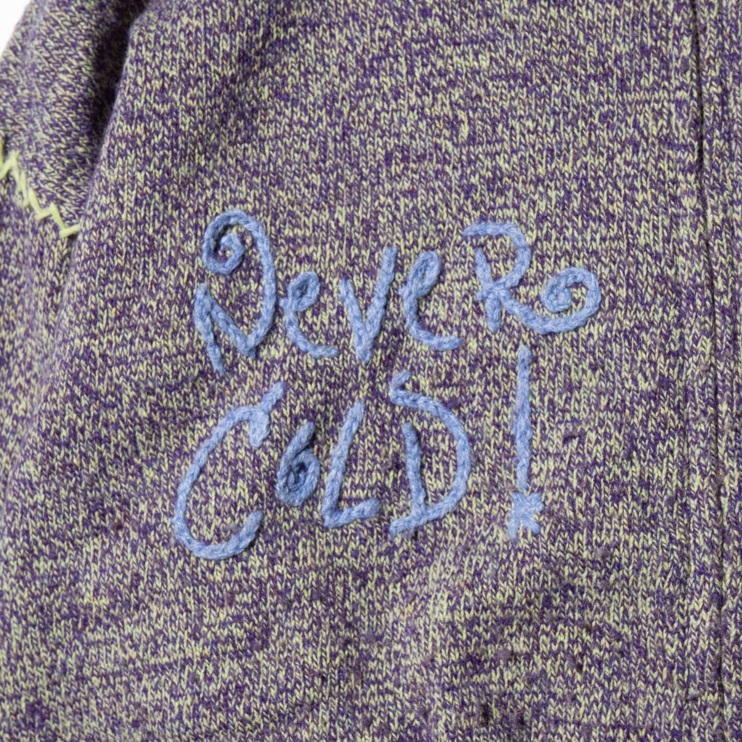 vintage varsity knit jacket