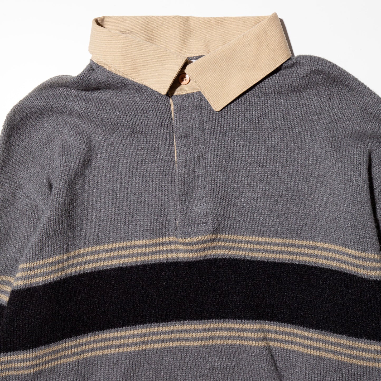 vintage line polo sweater