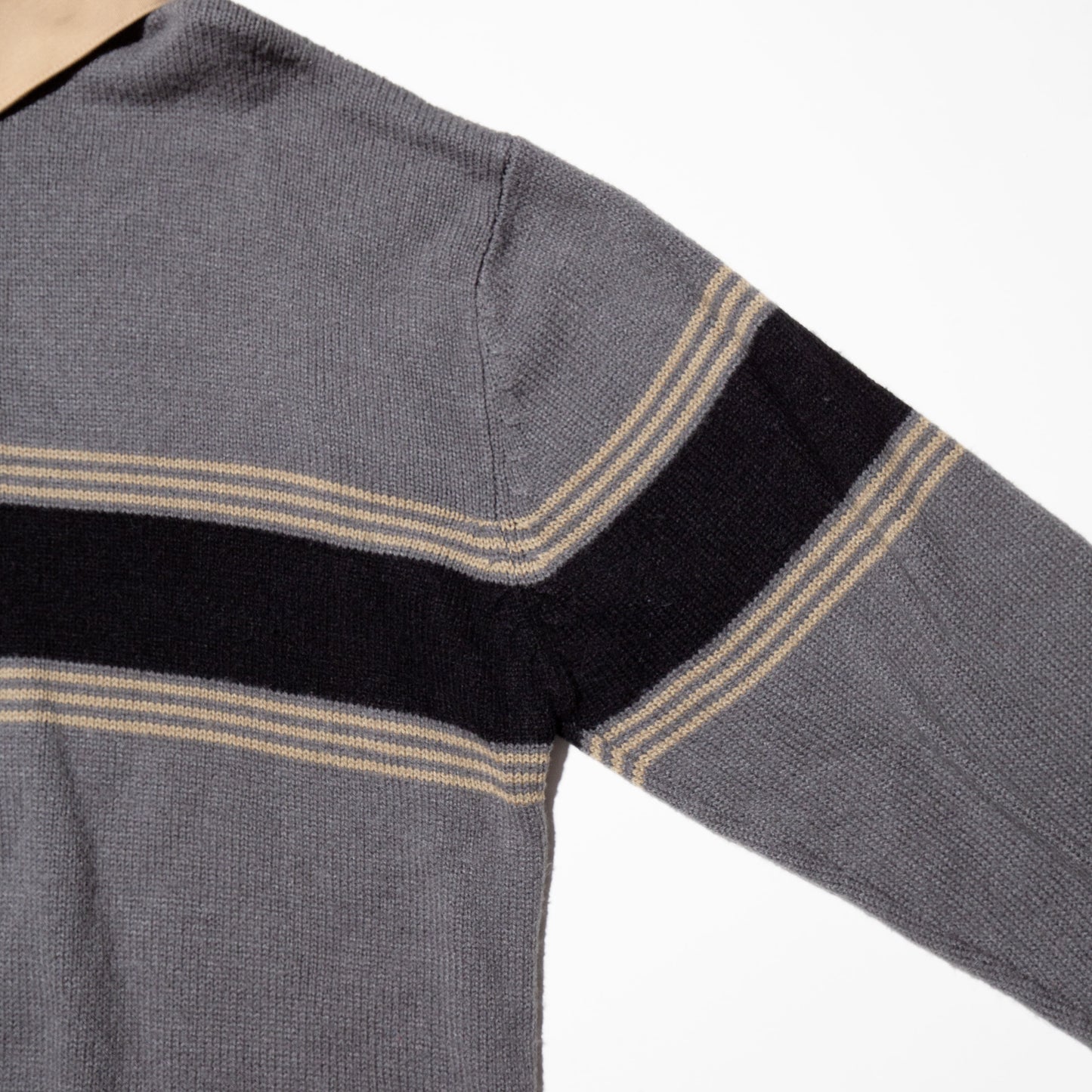 vintage line polo sweater