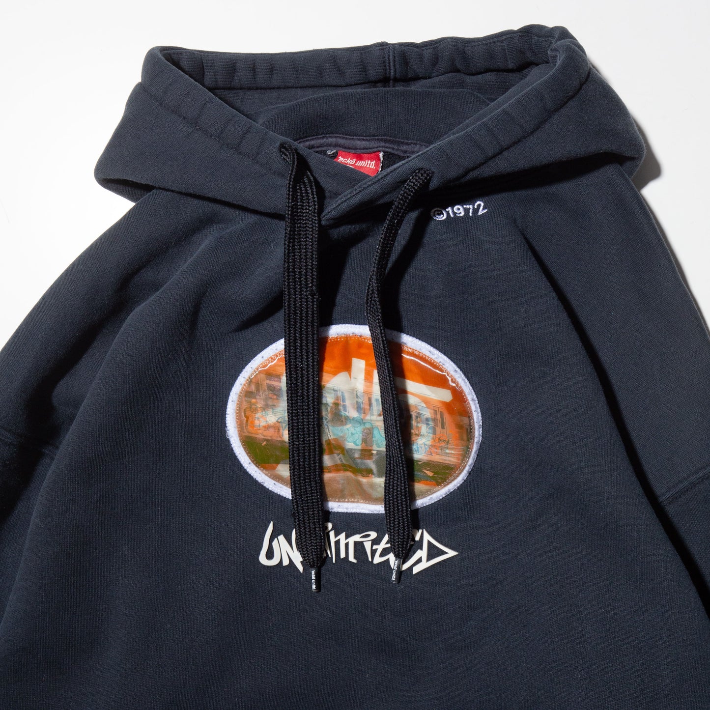 vintage ecko unltd lenticular logo hoodie