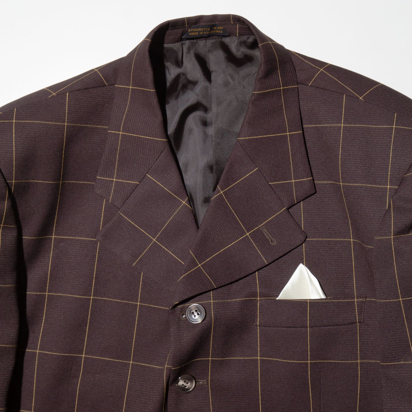 vintage window check zoot set up