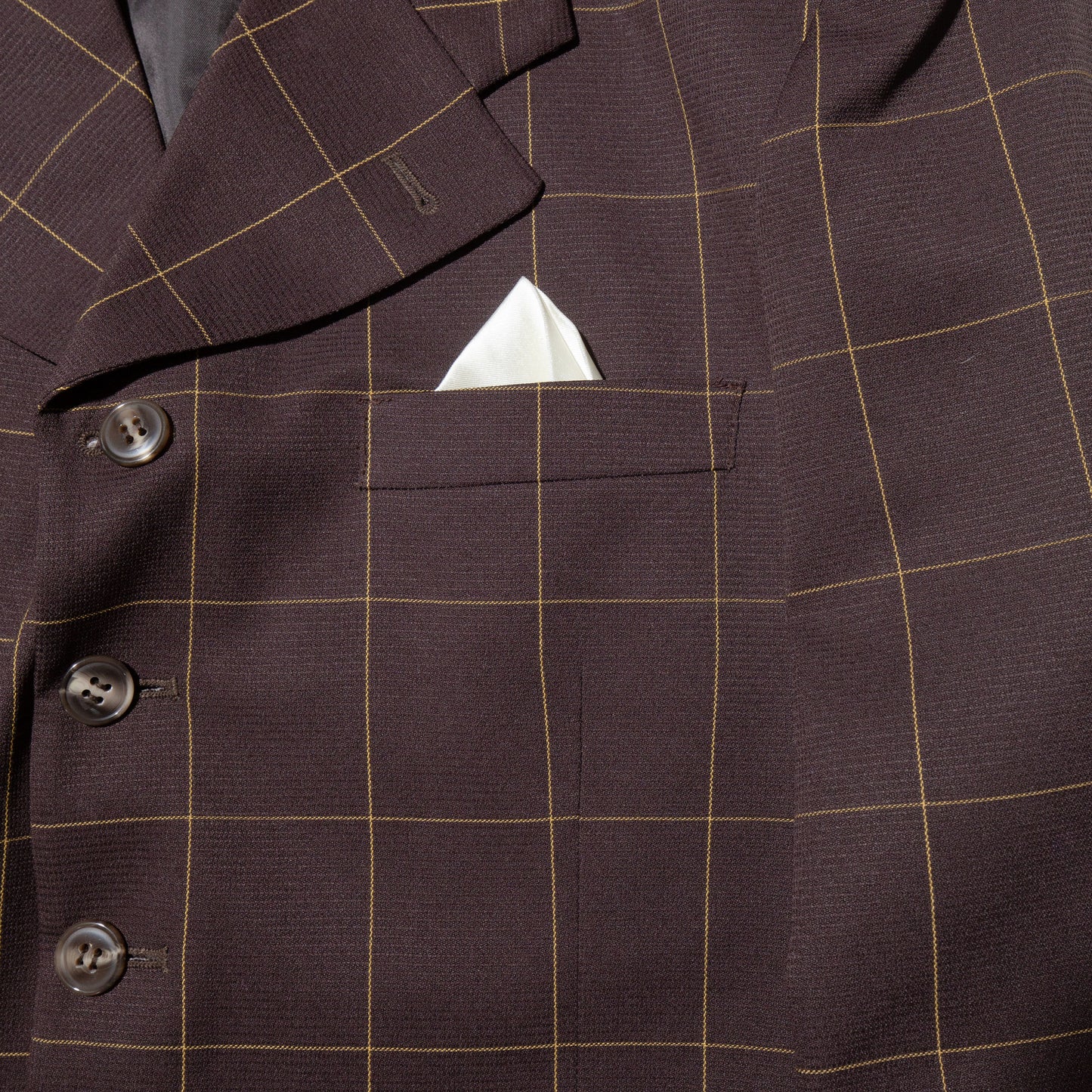 vintage window check zoot set up