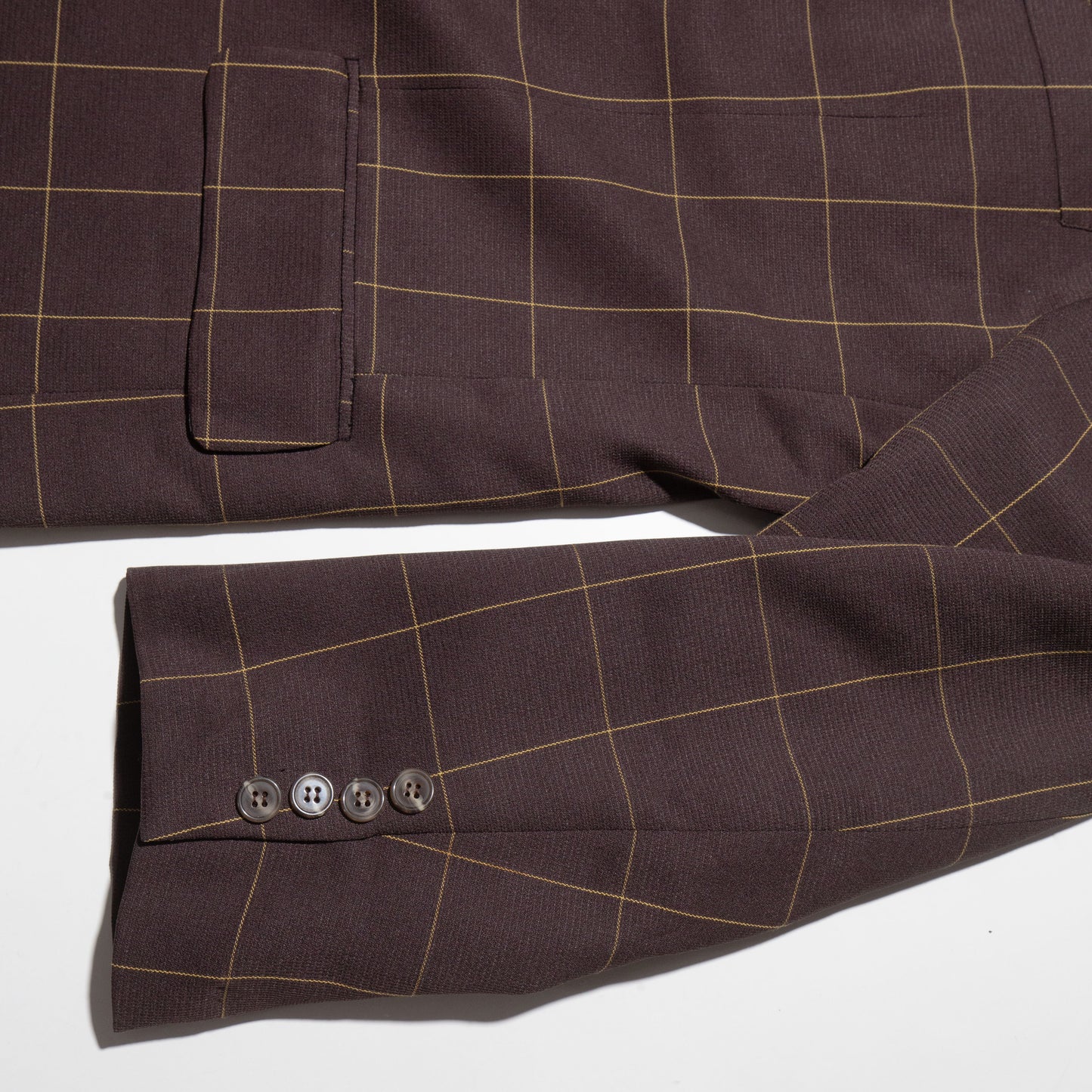 vintage window check zoot set up