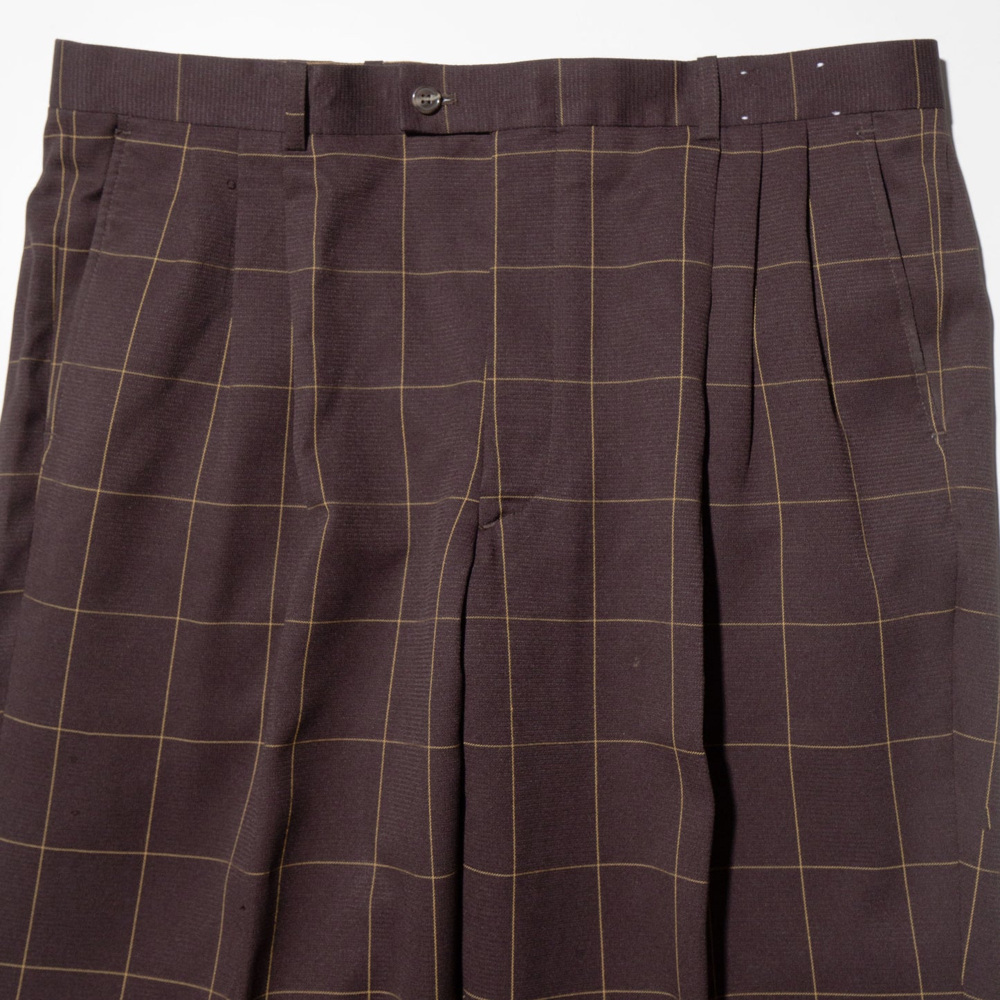 vintage window check zoot set up